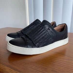 Frye Ivy Gore Leather Slip On Sneakers Black Women’s Size 6